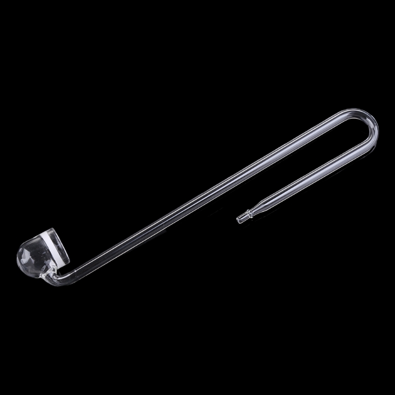 Aquarium Plant Delivery - Glas CO2 Diffuser Transparant Verstuiver U-vorm