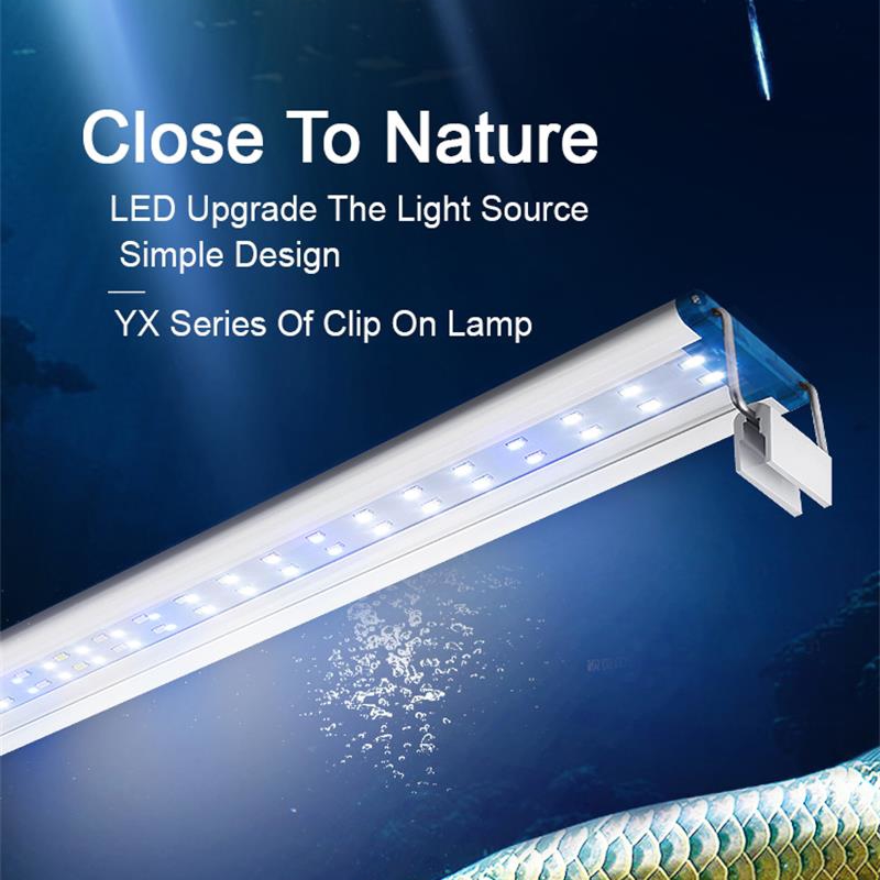 Aquarium Plant Delivery - Extensible Waterproof Clip on Lamp voor