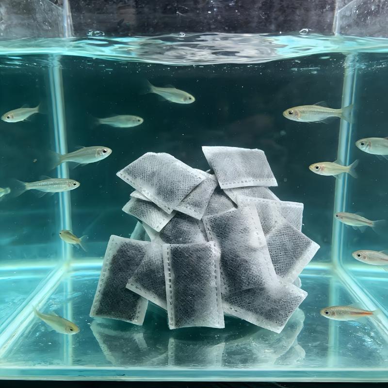 Planted Aquarium Media - 10/20/40 Stuks Aquarium Actieve Kool Zakken