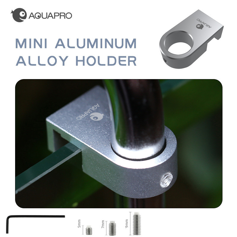 Aquarium Plant Delivery - Aquarium Mini Aluminium Houder Bevestigingsbeugel Aquatische