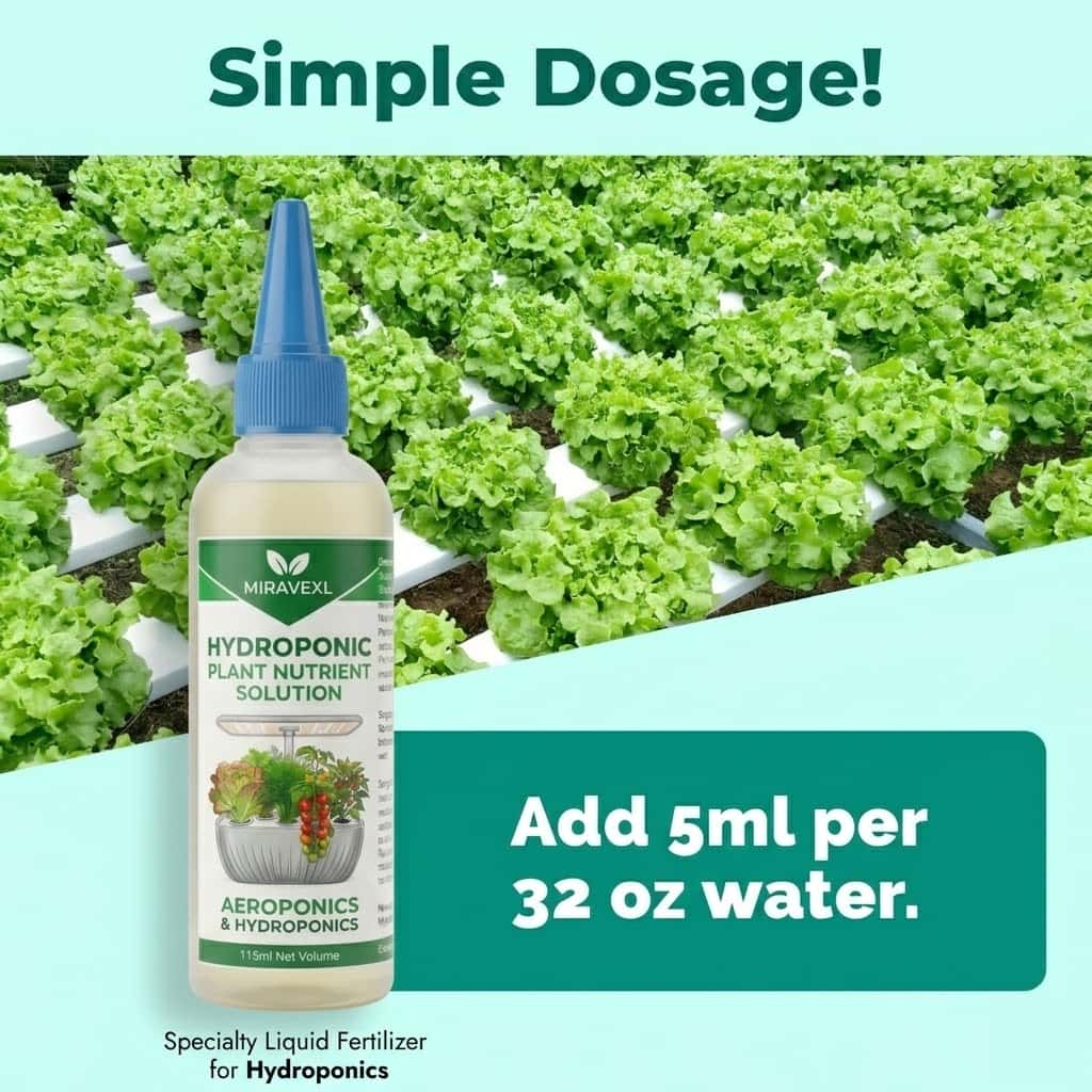Liquid Fertilizer All In - MIRAVEXL Hydroponische vloeibare meststof Plantenvoeding Voedingsstoffen