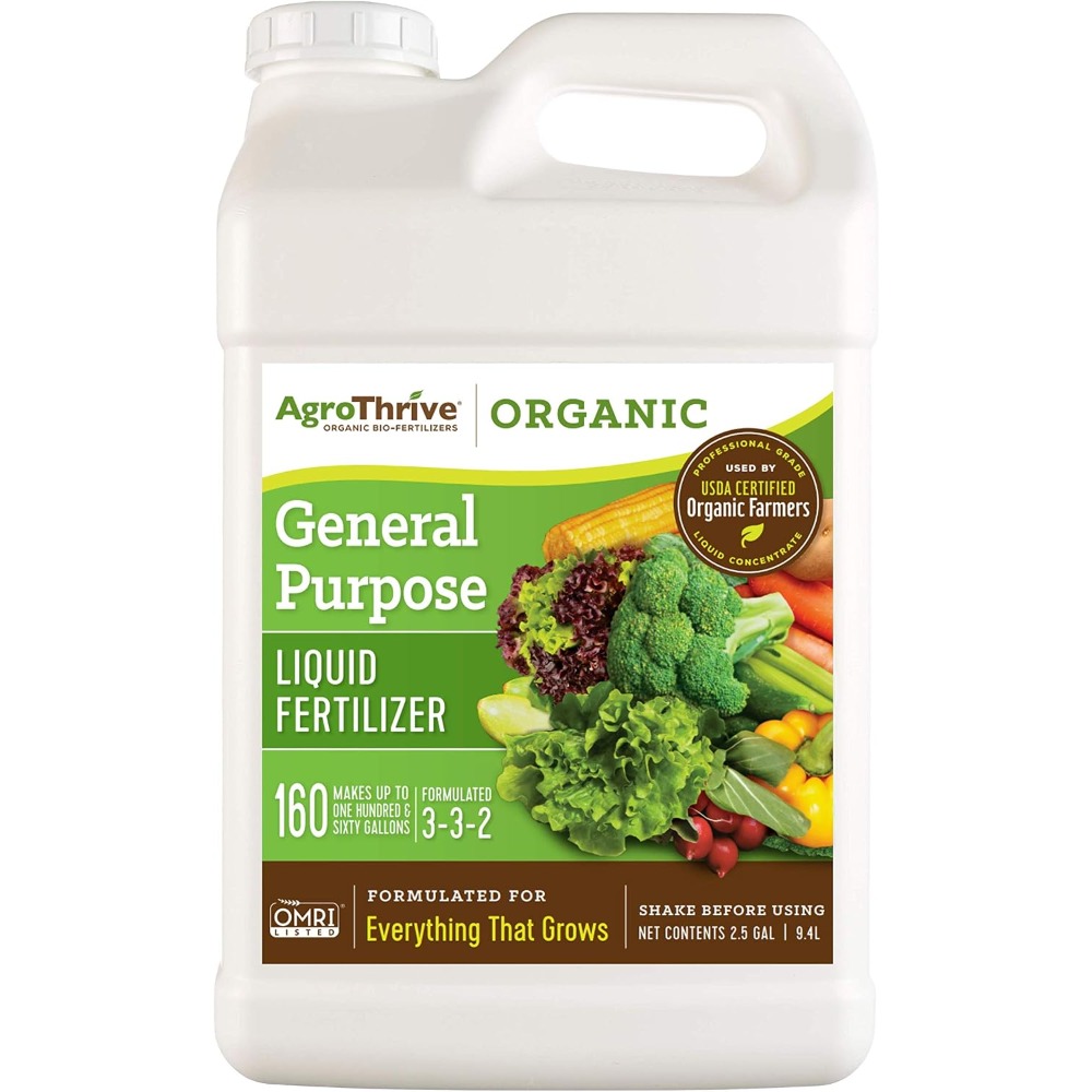 Liquid Fertilizer All In - AgroThrive Allround Organische Vloeibare Plantenvoeding 3-3-2