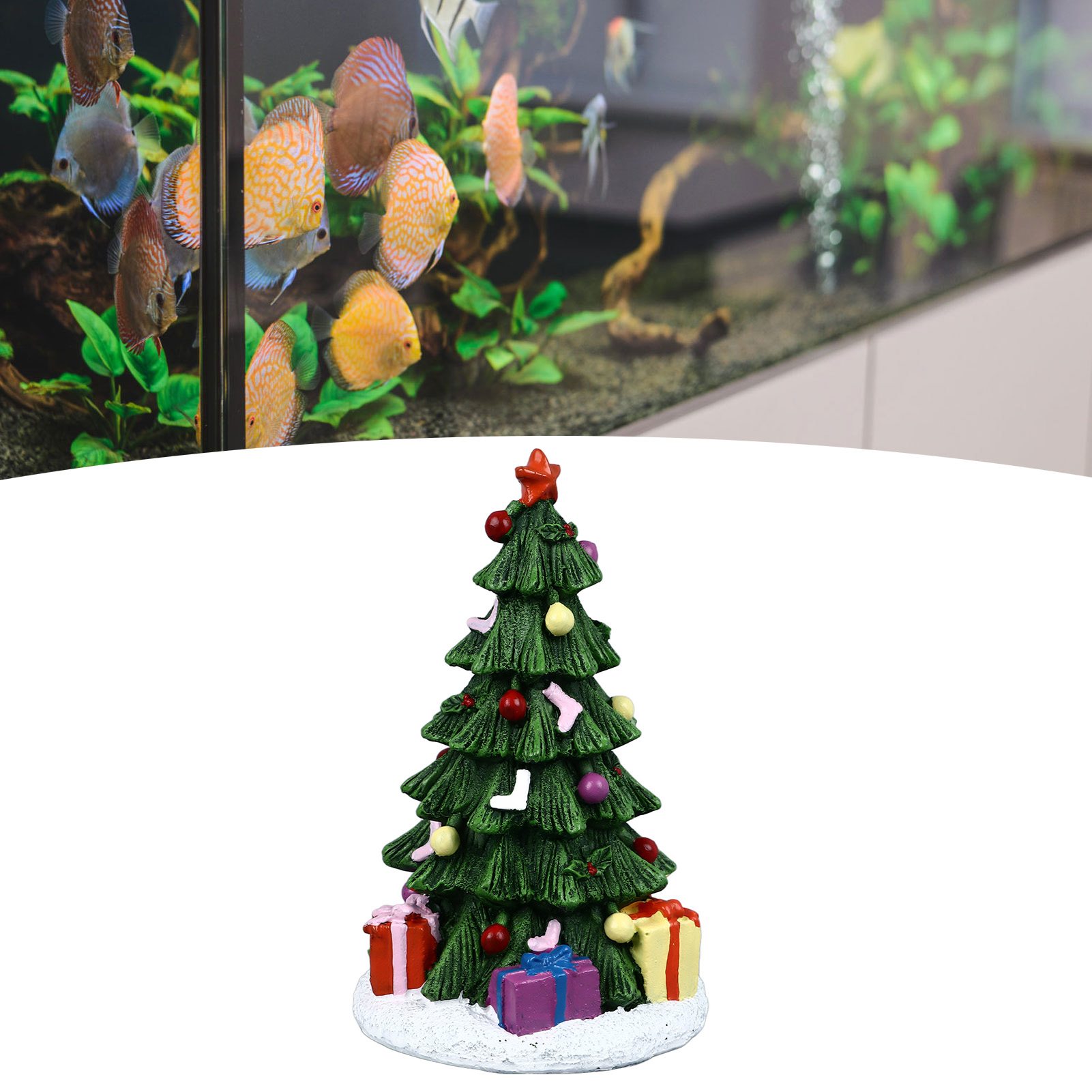 ZK20 Christmas Fish Tank Ornam - Planted Aquarium Media recensie en prijs