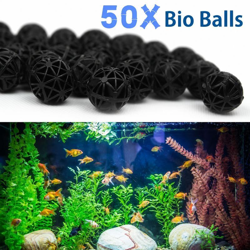 50 stuks 16mm aquarium biofilt - Planted Aquarium Media recensie en prijs