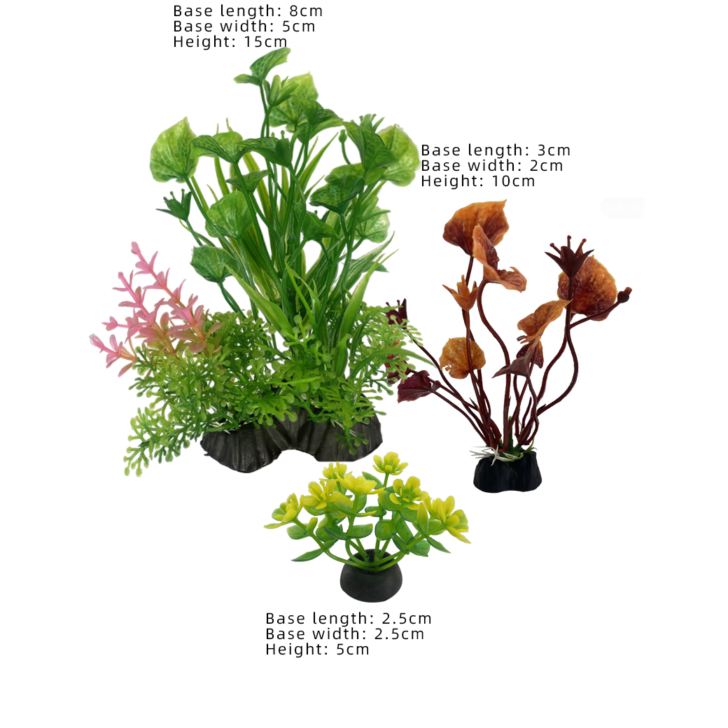 3 stuks kunstmatige aquariumpl - Planted Aquarium Yellow Water recensie en prijs