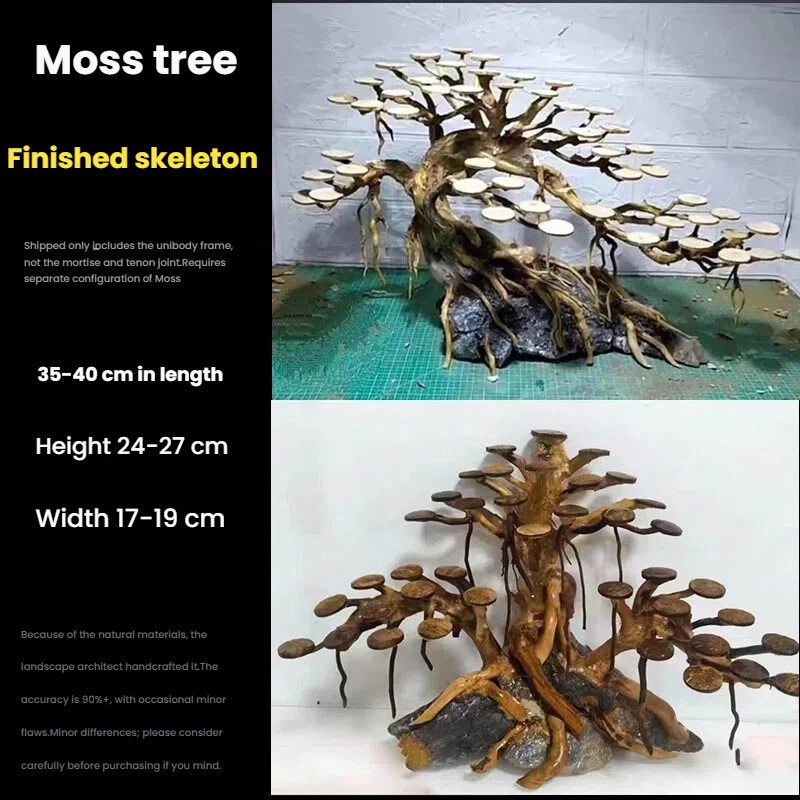 Aquariumlandschap mosboom skel - Planted Aquarium Media recensie en prijs