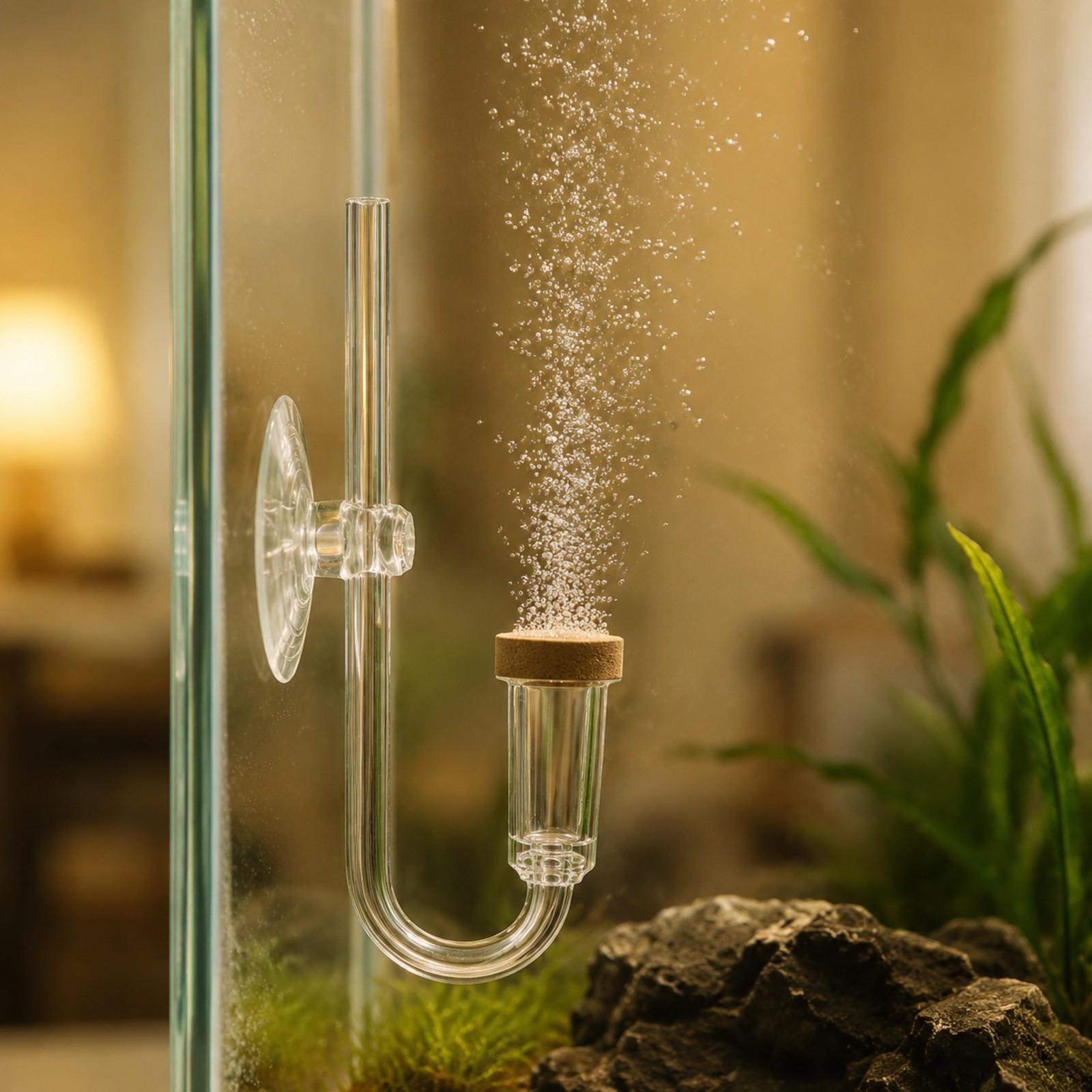 CO2-dispersor voor aquarium, a - Aquarium Planted Set Up recensie en prijs